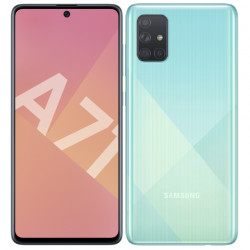 Samsung Galaxy A71 (128 Go) - Bleu - Produit Reconditionné