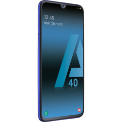 Samsung Galaxy A40 Double Sim (64 Go) - Bleu - Produit Reconditionné