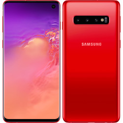Samsung Galaxy S10 Double Sim(128 Go) - Rouge - Produit Reconditionné