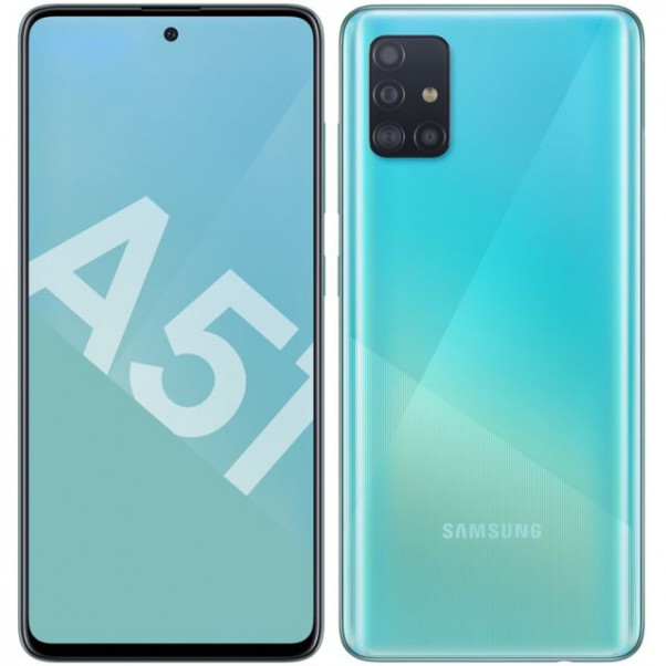 Samsung Galaxy A51 (128 Go) - Bleu - Produit Reconditionné
