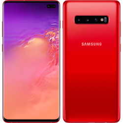 Samsung Galaxy S10 Plus Double Sim (128 Go) - Rouge - Produit Reconditionné