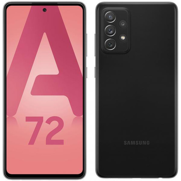 Samsung Galaxy A72 Double Sim (128 Go) - Noir - Produit Reconditionné