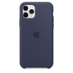 Coque en Silicone iPhone 11 Pro - Bleu Nuit - Original Apple