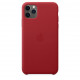 Coque en Cuir iPhone 11 Pro Max - Rouge - Original Apple