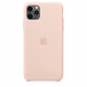 Coque en Silicone iPhone 11 Pro Max- Rose des sables - Original Apple