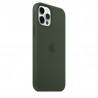 Coque en Silicone avec MagSafe iPhone 12 Mini- Vert chypre - Original Apple