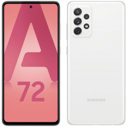 Samsung Galaxy A72 Double Sim (128 Go) - Blanc - Produit Reconditionné