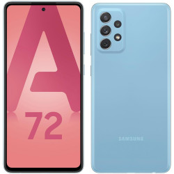 Samsung Galaxy A72 Double Sim (128 Go) - Bleu- Produit Reconditionné